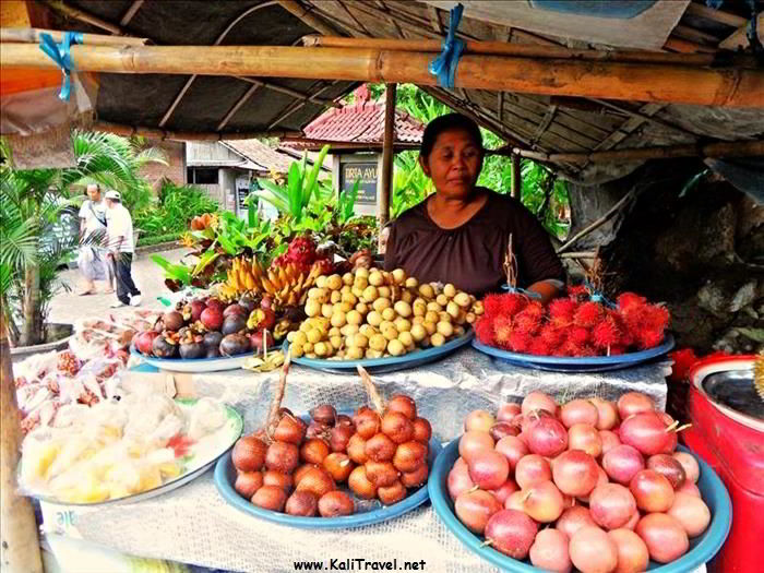 Tropical fruit stall, Bali