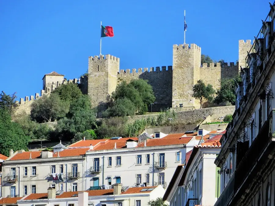 Lisbon castle is a must-see on a 3-day itinerary.