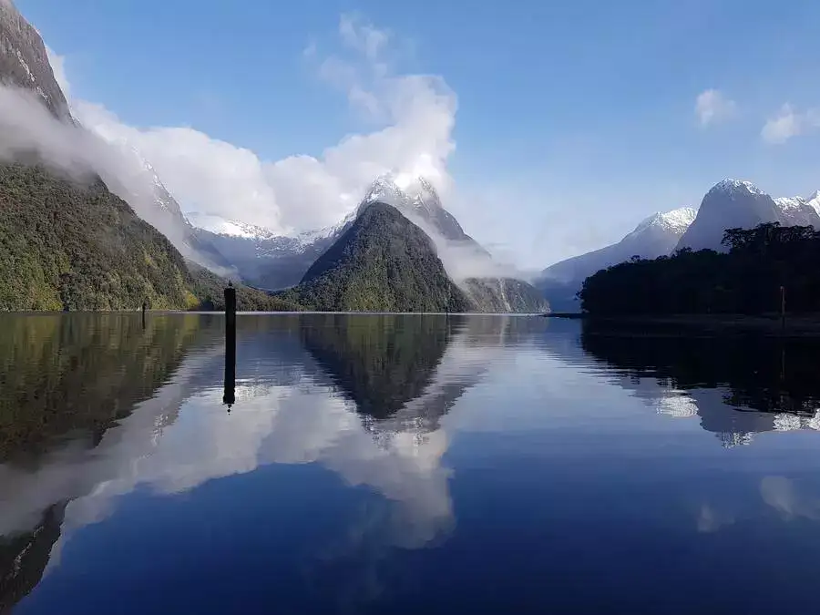 Milford Sound fiord in South Island NZ.