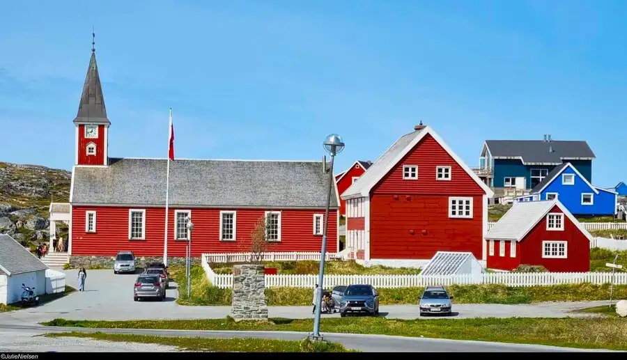 Greenland's famous Church of Our Saviour in Nuuk.