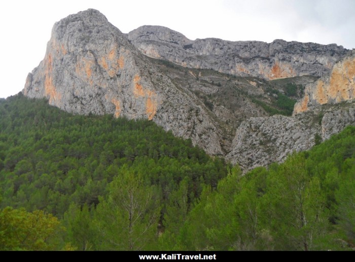 El Leon Dormido mountain, Polop de la Marina.