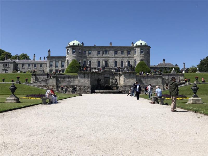 Powerscourt House & Estate is a popular Dublin day trip.