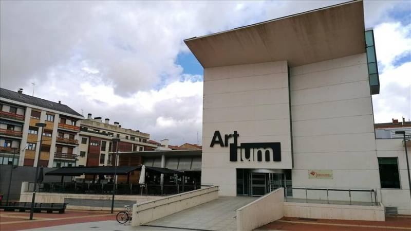 Modern Artium Art Museum in Vitoria-Gasteiz, Spain.