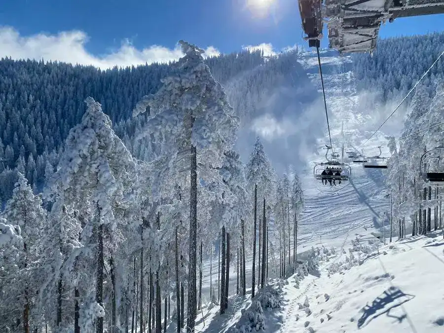 Gondolas up Zlatibor ski slopes, a must-visit in Eastern Europe.